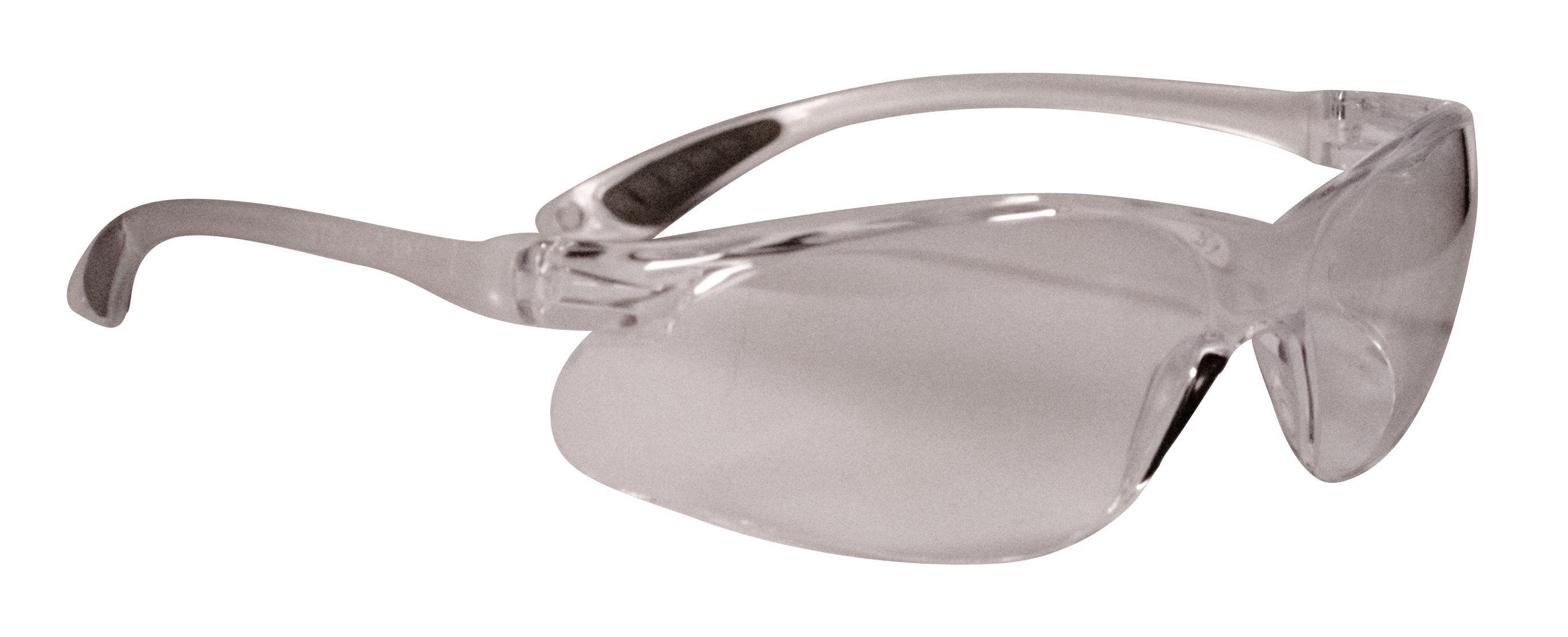Conqueror Safety Glasses, Universal, Scratch Resistant Bronze Mirror Lens,  Half-Frame, 28CM5M - Silt Management Supplies, LLC.
